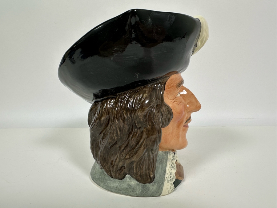 Vintage 1982 Royal Doulton Toby Mug 'D'Artagnan' D6691 Large Made In England 7H [Photo 3]