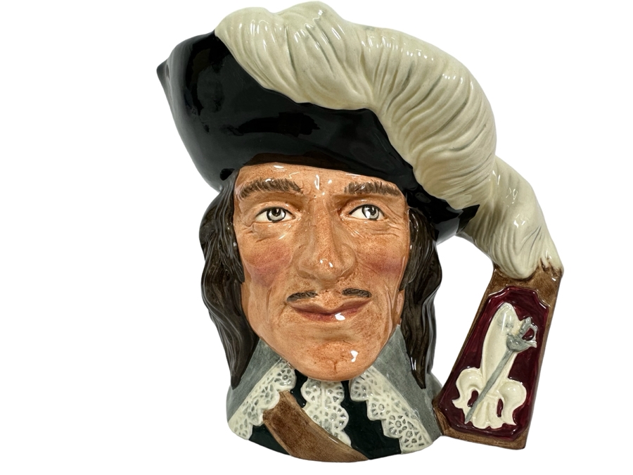 Vintage 1982 Royal Doulton Toby Mug 'D'Artagnan' D6691 Large Made In England 7H [Photo 1]