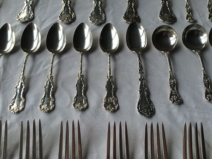 Sterling Silver Flatware Set 80 OF MELT VALUE!