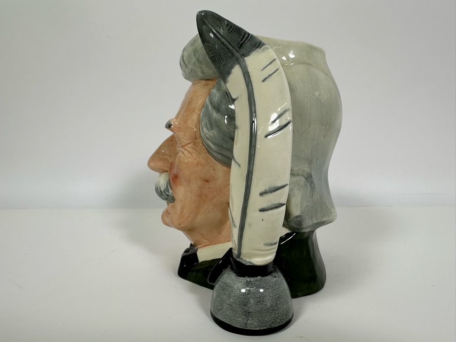 Vintage 1979 Royal Doulton Toby Mug 'Mark Twain' D6654 Large Made In England 7H [Photo 5]