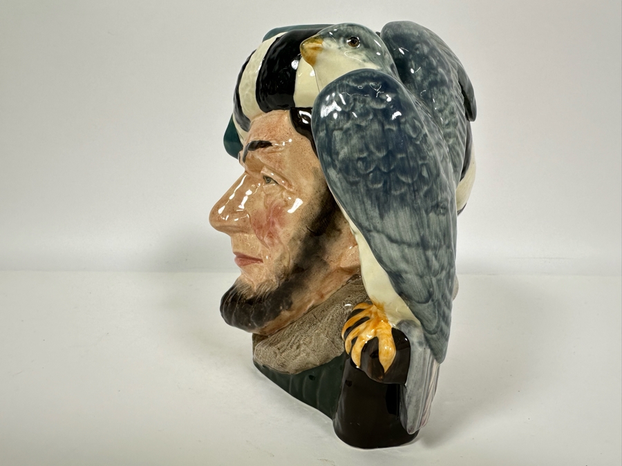 Vintage 1959 Royal Doulton Toby Mug 'The Falconer' D6533 Large Made In England 7.5H [Photo 5]