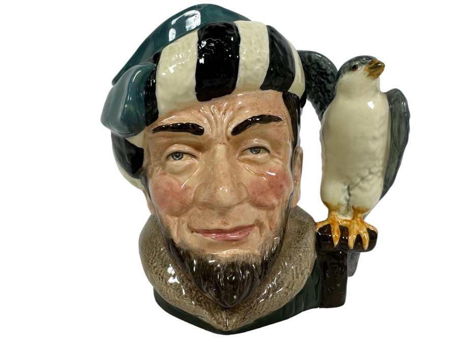 Vintage 1959 Royal Doulton Toby Mug 'The Falconer' D6533 Large Made In England 7.5H [Photo 1]