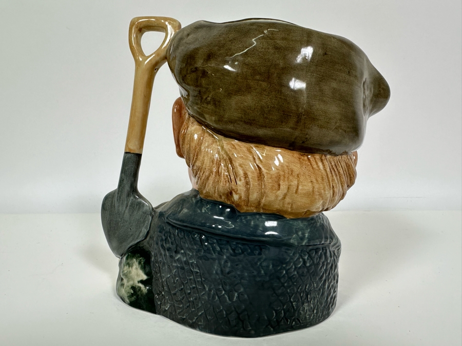Vintage 1972 Royal Doulton Toby Mug 'The Gardener' D6630 Large Made In England 7.5H [Photo 4]