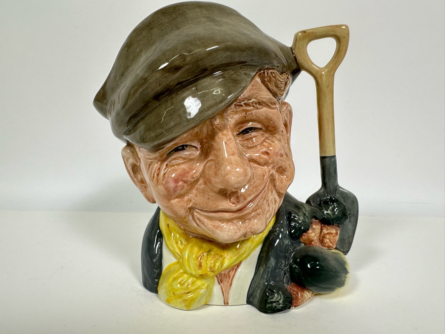 Vintage 1972 Royal Doulton Toby Mug 'The Gardener' D6630 Large Made In England 7.5H [Photo 2]