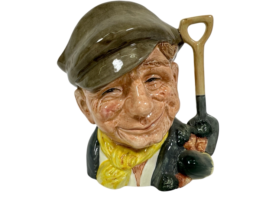 Vintage 1972 Royal Doulton Toby Mug 'The Gardener' D6630 Large Made In England 7.5H [Photo 1]