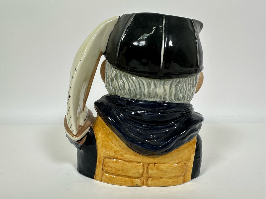 Vintage 1970 Royal Doulton Toby Mug 'Yachtsman' D6626 Large Made In England 7.5H [Photo 4]