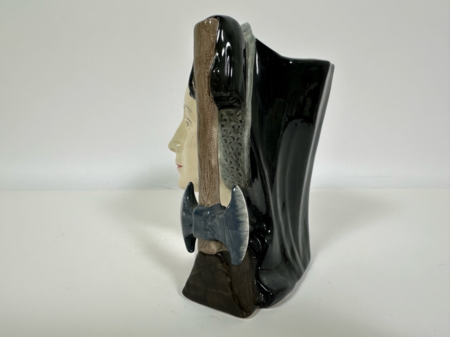 Vintage 1975 Royal Doulton Toby Mug 'Anne Boleyn' D6644 Large Made In England [Photo 5]