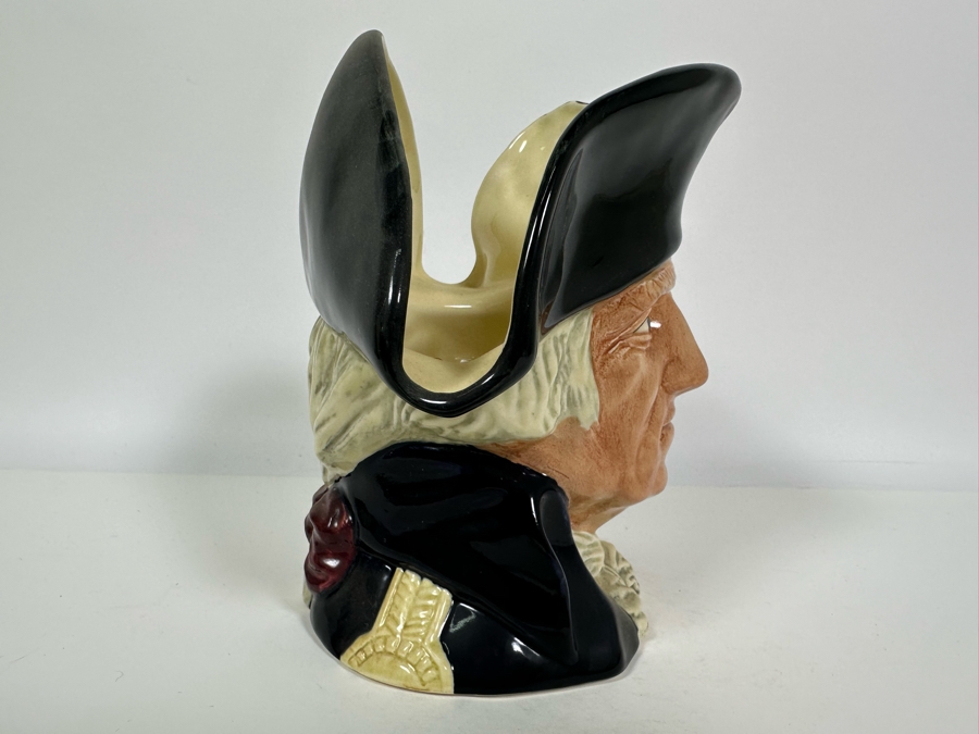 Vintage 1982 Royal Doulton Toby Mug 'George Washington 1732-1799' First Issued In 1982 To Celebrate The 250th Anniversary Of His Birth D6669 Large Made In England 7.5H [Photo 3]