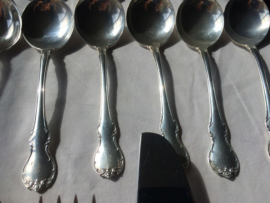 Towle Sterling Silver Flatware Set - 80% OF MELT VALUE! [Photo 15]