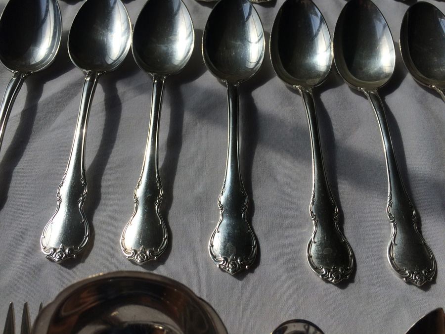 Towle Sterling Silver Flatware Set - 80% OF MELT VALUE! [Photo 19]