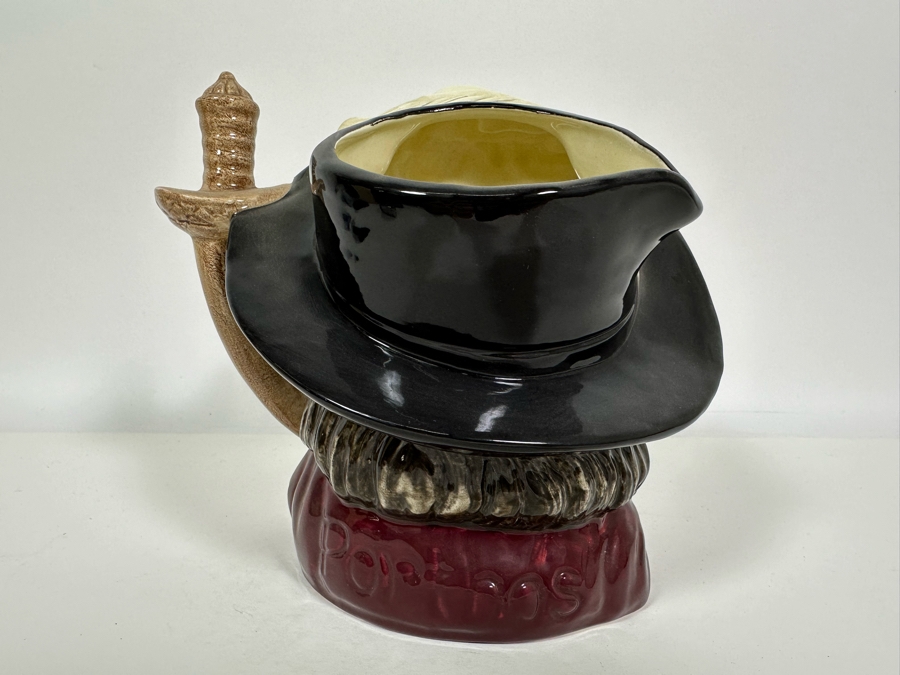 Vintage 1955 Royal Doulton Toby Mug 'Porthos' D6440 Large Made In England 7.5H [Photo 4]