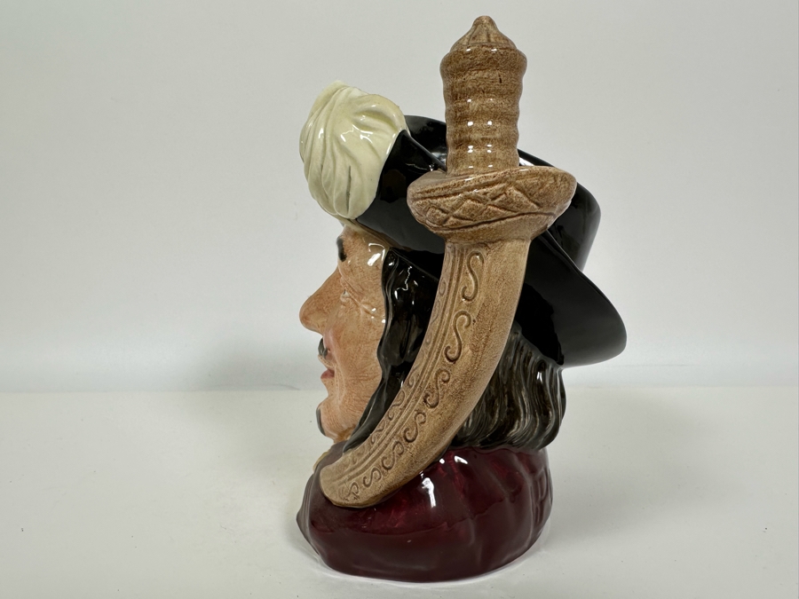 Vintage 1955 Royal Doulton Toby Mug 'Porthos' D6440 Large Made In England 7.5H [Photo 5]