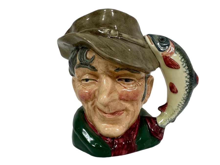 Vintage 1954 Royal Doulton Toby Mug 'The Poacher' D6429 Large Made In England 7H
