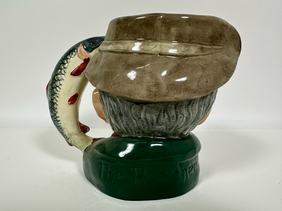 Vintage 1954 Royal Doulton Toby Mug 'The Poacher' D6429 Large Made In England 7H [Photo 5]