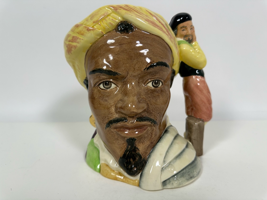 Vintage 1982 Royal Doulton Toby Mug 'The Shakespearean Collection: Othello' D6673 Large Made In England 7H [Photo 3]