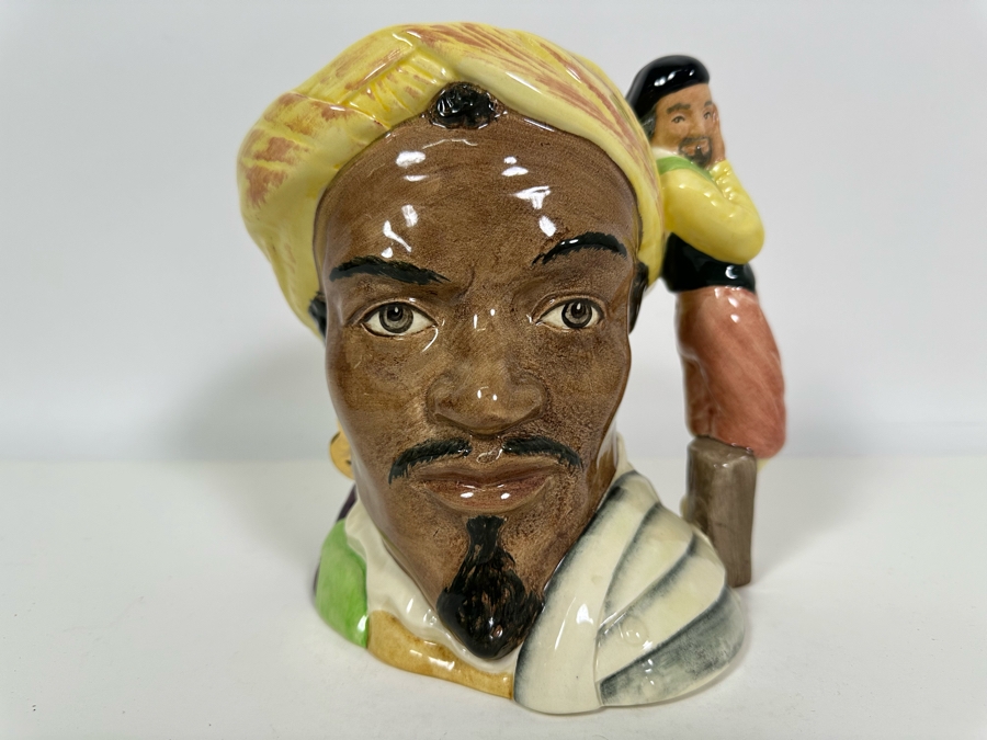 Vintage 1982 Royal Doulton Toby Mug 'The Shakespearean Collection: Othello' D6673 Large Made In England 7H [Photo 2]