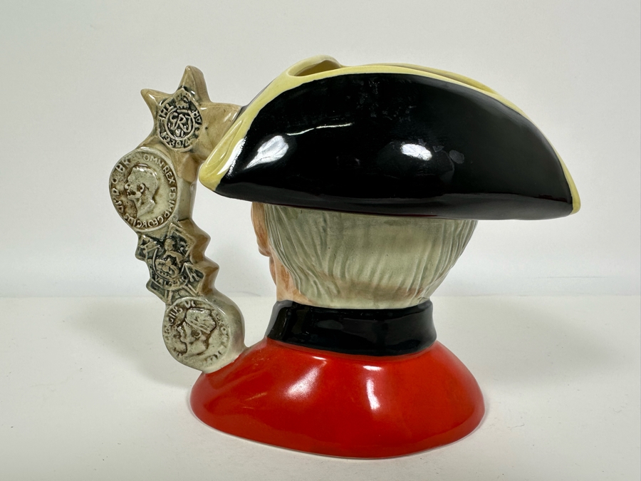 Vintage 1988 Royal Doulton Toby Mug 'Chelsea Pensioner' D6817 Large Made In England 6.5H [Photo 4]