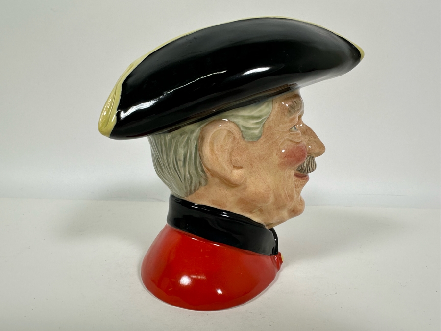 Vintage 1988 Royal Doulton Toby Mug 'Chelsea Pensioner' D6817 Large Made In England 6.5H [Photo 3]