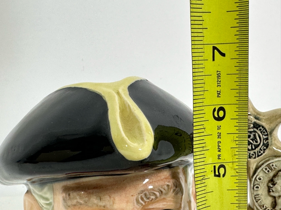 Vintage 1988 Royal Doulton Toby Mug 'Chelsea Pensioner' D6817 Large Made In England 6.5H [Photo 8]
