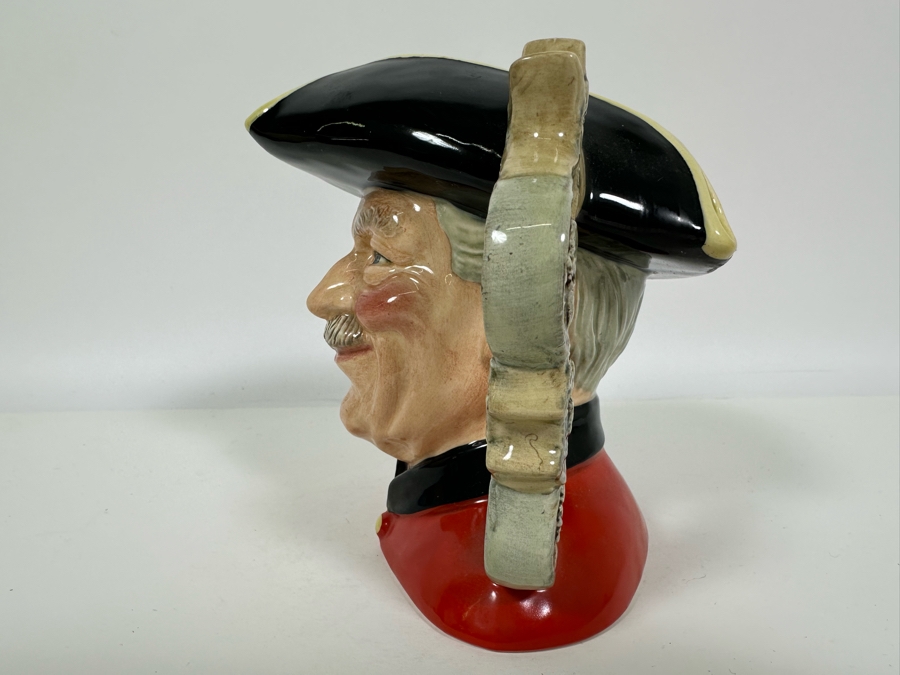 Vintage 1988 Royal Doulton Toby Mug 'Chelsea Pensioner' D6817 Large Made In England 6.5H [Photo 5]