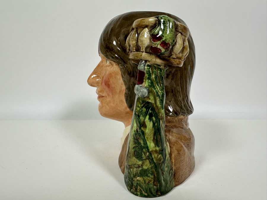 Vintage 1982 Royal Doulton Toby Mug 'The Shakespearean Collection: Romeo' D6670 Large Made In England 7.5H [Photo 5]