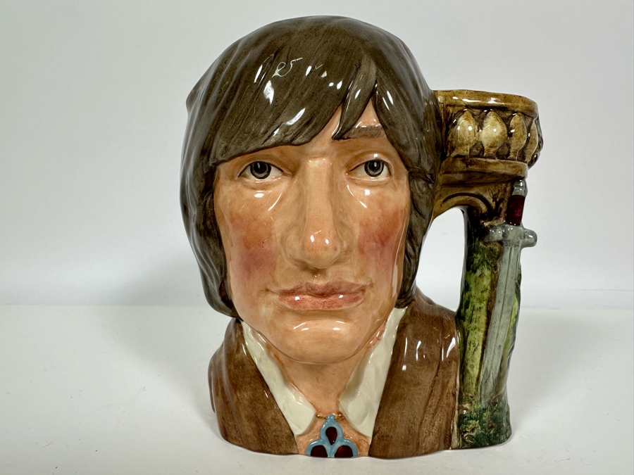 Vintage 1982 Royal Doulton Toby Mug 'The Shakespearean Collection: Romeo' D6670 Large Made In England 7.5H [Photo 2]