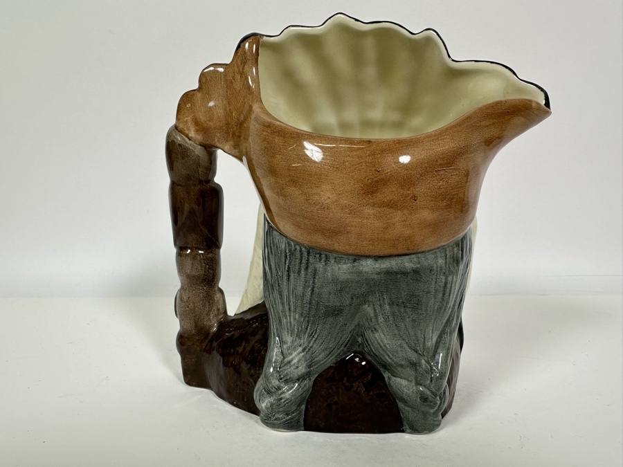 Vintage 1966 Royal Doulton Toby Mug 'North American Indian' D6611 Large Made In England 7.5H [Photo 3]