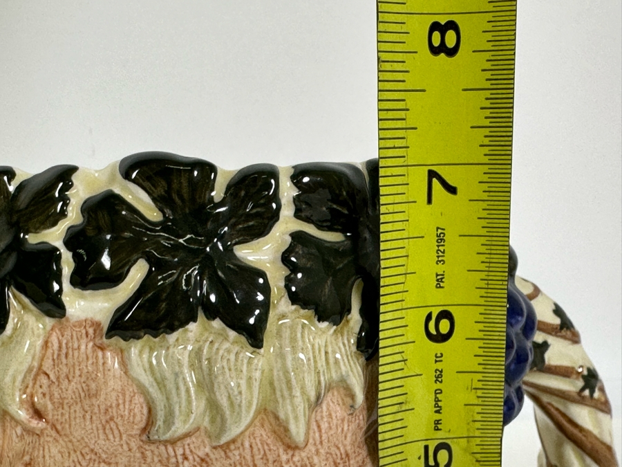 Vintage 1958 Royal Doulton Toby Mug 'Bacchus' D6499 Large Made In England 7H [Photo 8]