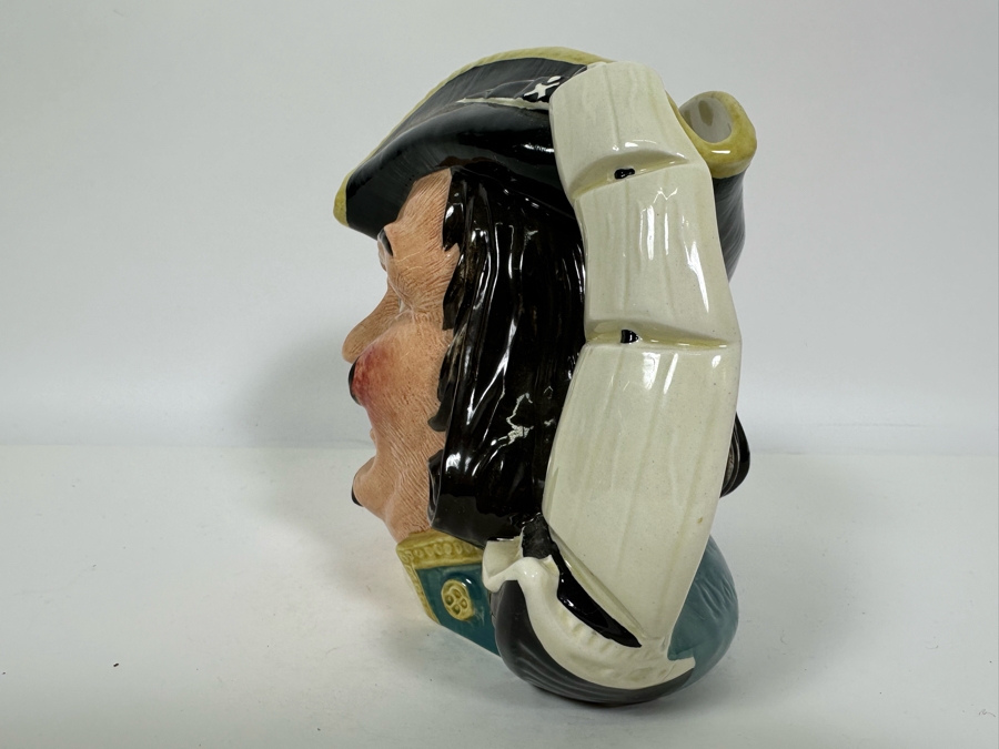 Vintage 1957 Royal Doulton Toby Mug 'Capt Henry Morgan' D6467 Large Made In England 7H [Photo 5]