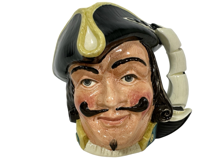 Vintage 1957 Royal Doulton Toby Mug 'Capt Henry Morgan' D6467 Large Made In England 7H