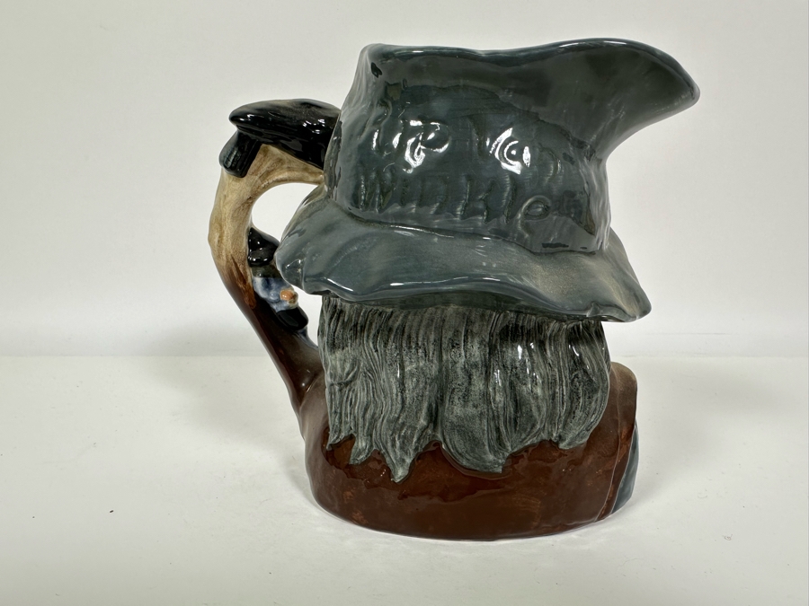 Vintage 1954 Royal Doulton Toby Mug 'Rip Van Winkle' D6438 Large Made In England 7H [Photo 5]