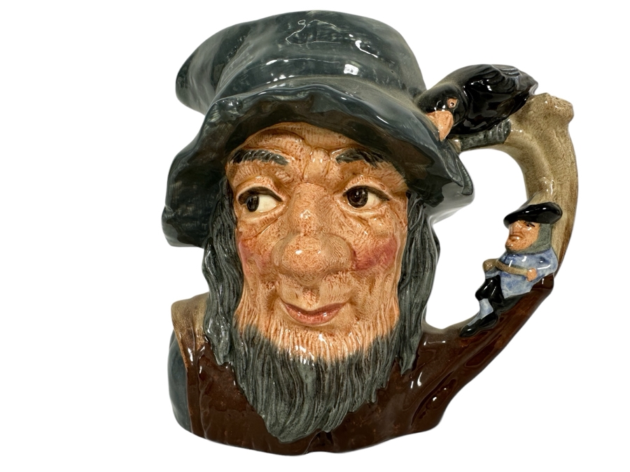 Vintage 1954 Royal Doulton Toby Mug 'Rip Van Winkle' D6438 Large Made In England 7H