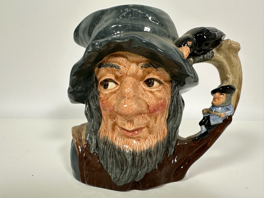 Vintage 1954 Royal Doulton Toby Mug 'Rip Van Winkle' D6438 Large Made In England 7H [Photo 2]