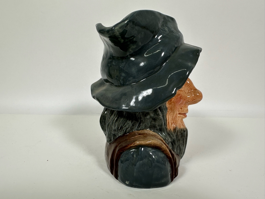 Vintage 1954 Royal Doulton Toby Mug 'Rip Van Winkle' D6438 Large Made In England 7H [Photo 4]