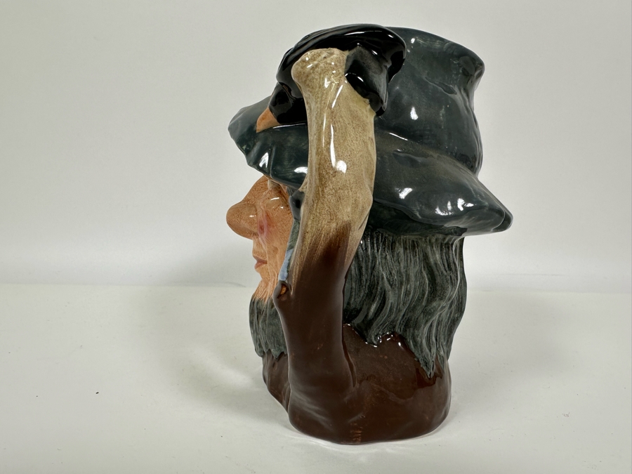 Vintage 1954 Royal Doulton Toby Mug 'Rip Van Winkle' D6438 Large Made In England 7H [Photo 6]