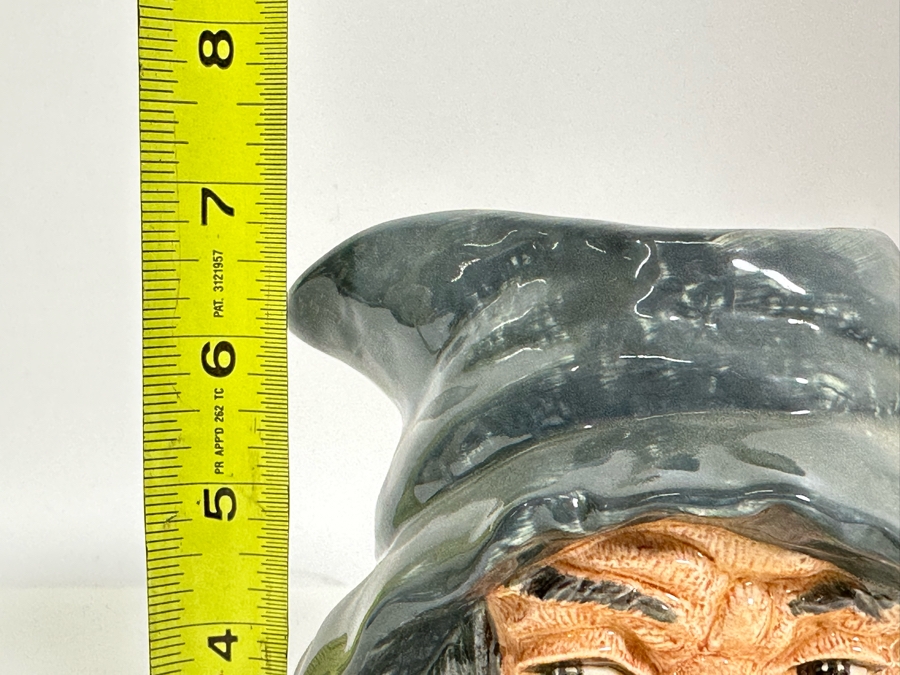 Vintage 1954 Royal Doulton Toby Mug 'Rip Van Winkle' D6438 Large Made In England 7H [Photo 9]