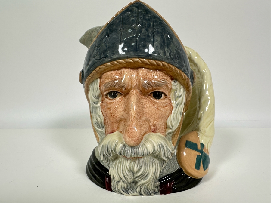 Vintage 1956 Royal Doulton Toby Mug 'Don Quixote' D6455 Large Made In England 7.5H [Photo 2]