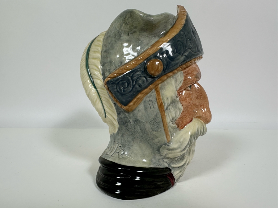 Vintage 1956 Royal Doulton Toby Mug 'Don Quixote' D6455 Large Made In England 7.5H [Photo 3]