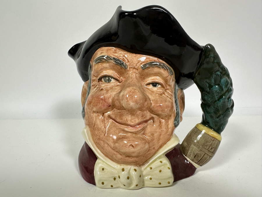 Vintage 1957 Royal Doulton Toby Mug 'Mine Host' D6468 Large Made In England 7H [Photo 2]