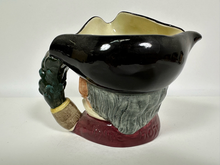 Vintage 1957 Royal Doulton Toby Mug 'Mine Host' D6468 Large Made In England 7H [Photo 4]