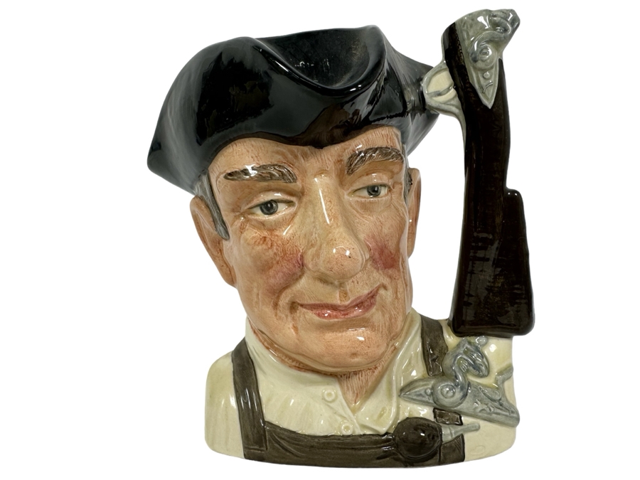 Vintage 1962 Royal Doulton Toby Mug 'Character Jugs From Williamsburg: Gunsmith' D6573 Large Made In England 7.25H [Photo 1]