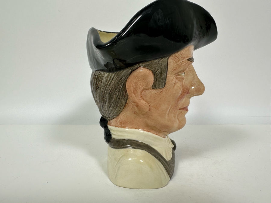 Vintage 1962 Royal Doulton Toby Mug 'Character Jugs From Williamsburg: Gunsmith' D6573 Large Made In England 7.25H [Photo 3]