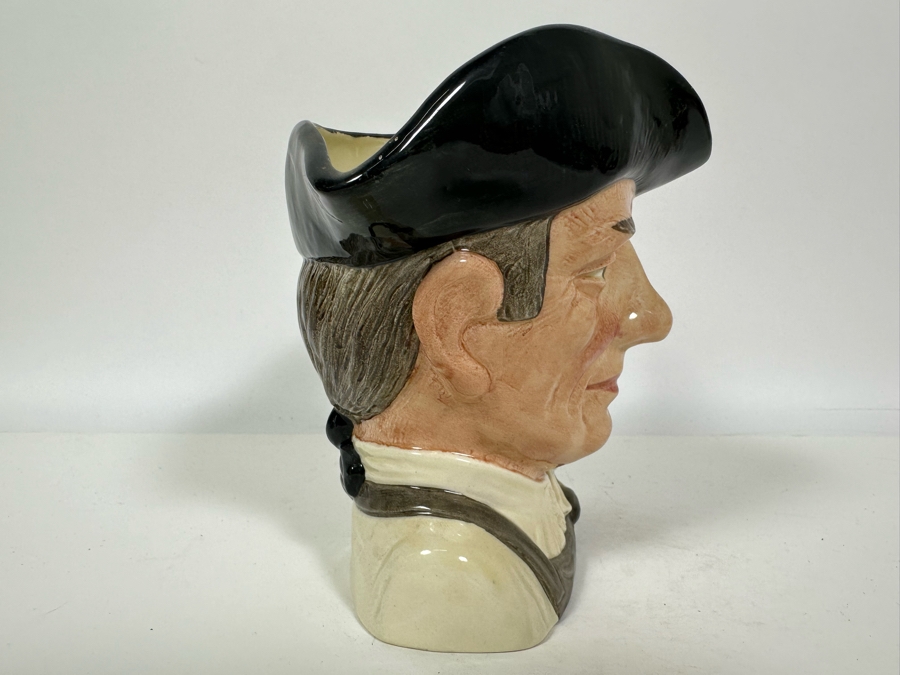 Vintage 1962 Royal Doulton Toby Mug 'Character Jugs From Williamsburg: Gunsmith' D6573 Large Made In England 7.25H [Photo 4]