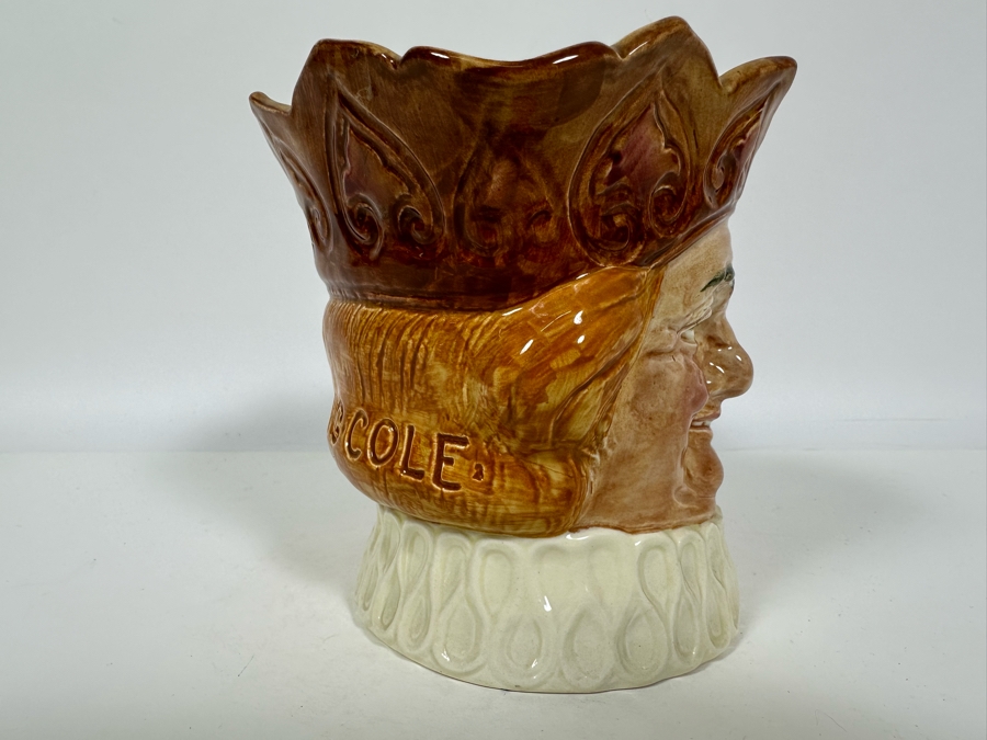 Vintage Early Royal Doulton Toby Mug With 'A' Mark 'Old King Cole' D6036 Large Made In England 5.75H [Photo 3]