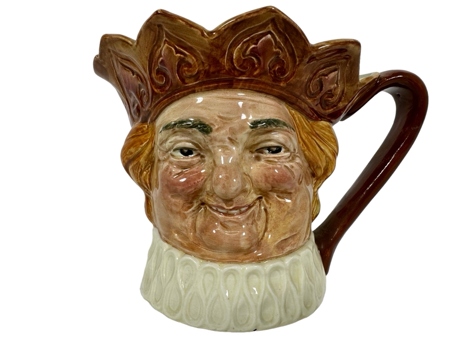 Vintage Early Royal Doulton Toby Mug With 'A' Mark 'Old King Cole' D6036 Large Made In England 5.75H [Photo 1]