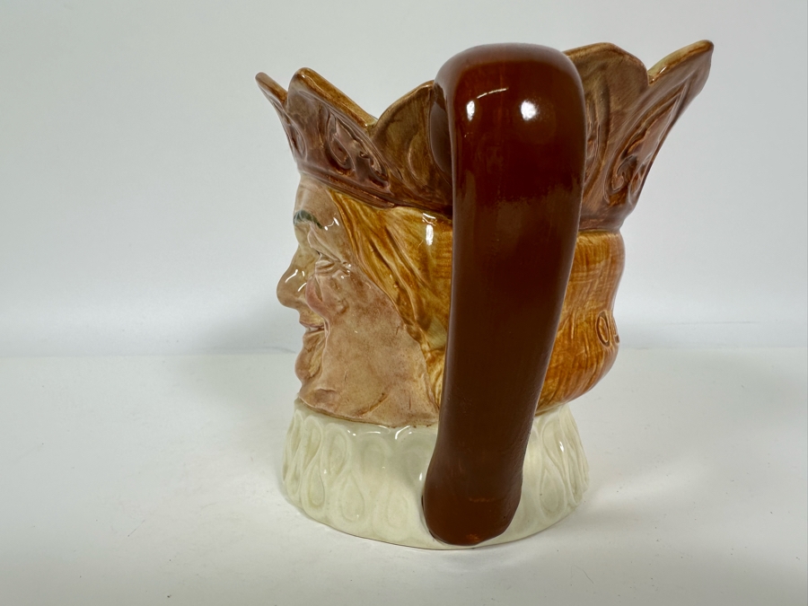 Vintage Early Royal Doulton Toby Mug With 'A' Mark 'Old King Cole' D6036 Large Made In England 5.75H [Photo 5]