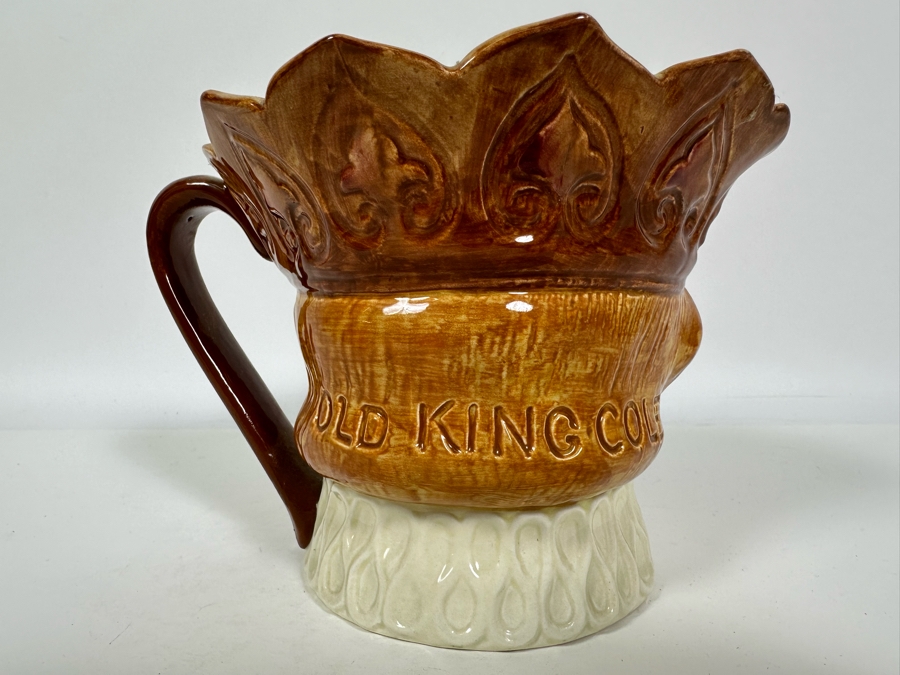 Vintage Early Royal Doulton Toby Mug With 'A' Mark 'Old King Cole' D6036 Large Made In England 5.75H [Photo 4]