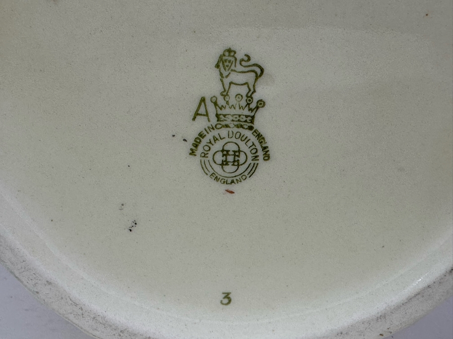 Vintage Early Royal Doulton Toby Mug With 'A' Mark 'Old King Cole' D6036 Large Made In England 5.75H [Photo 7]