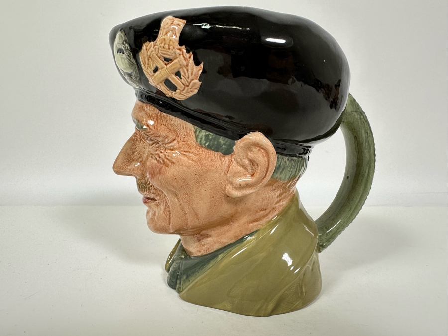 Vintage Early Royal Doulton Toby Mug 'Monty' D6202 Large Made In England 6H [Photo 5]