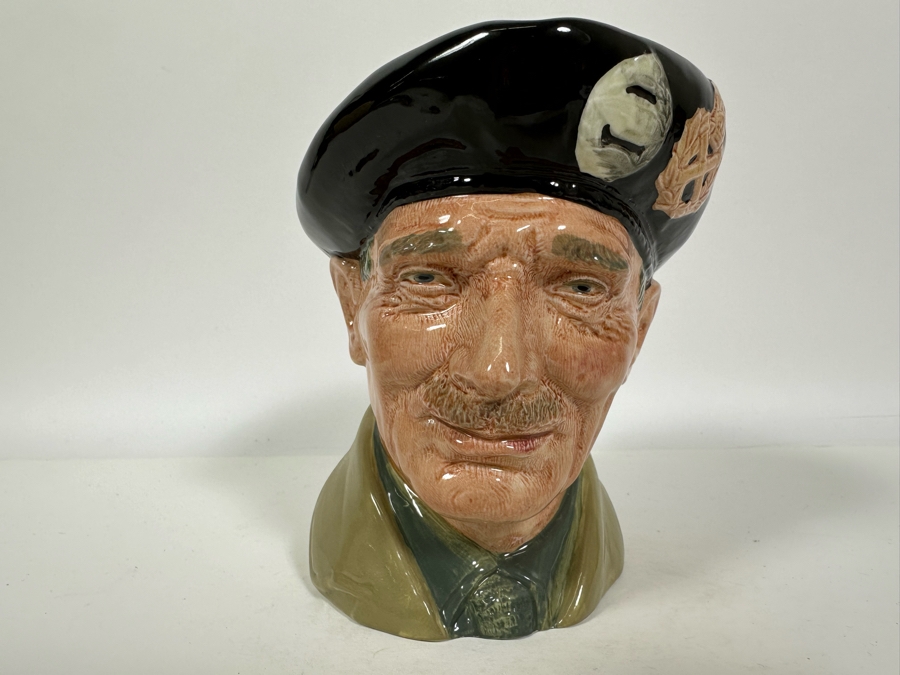 Vintage Early Royal Doulton Toby Mug 'Monty' D6202 Large Made In England 6H [Photo 2]